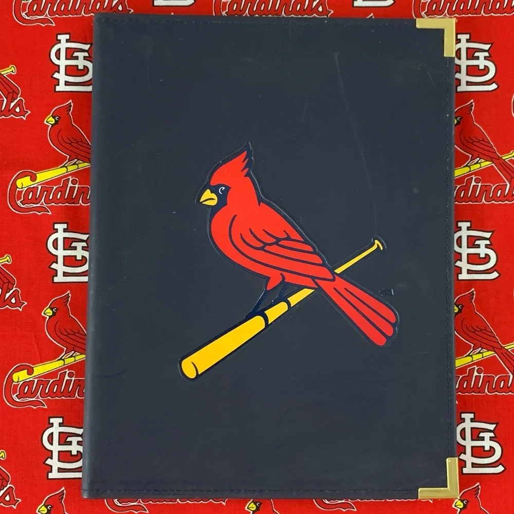 Rawlings St. Louis Cardinals “Bird on the Bat” Notebook portfolio.